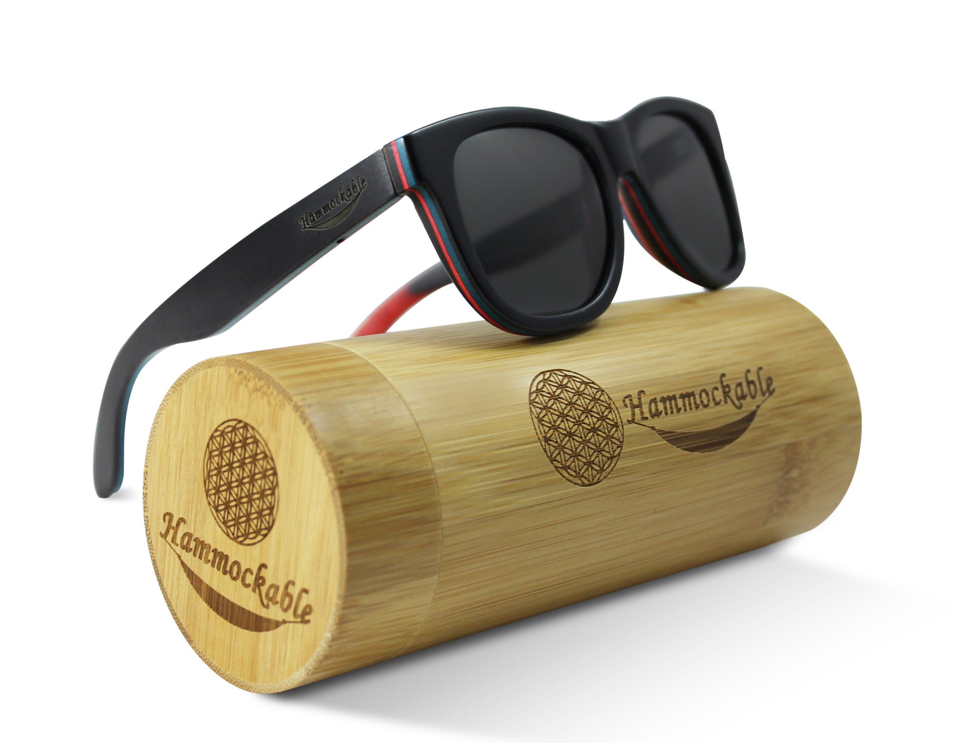 "So Fresh, So Clean" Maple Wood Sunglasses (Black)