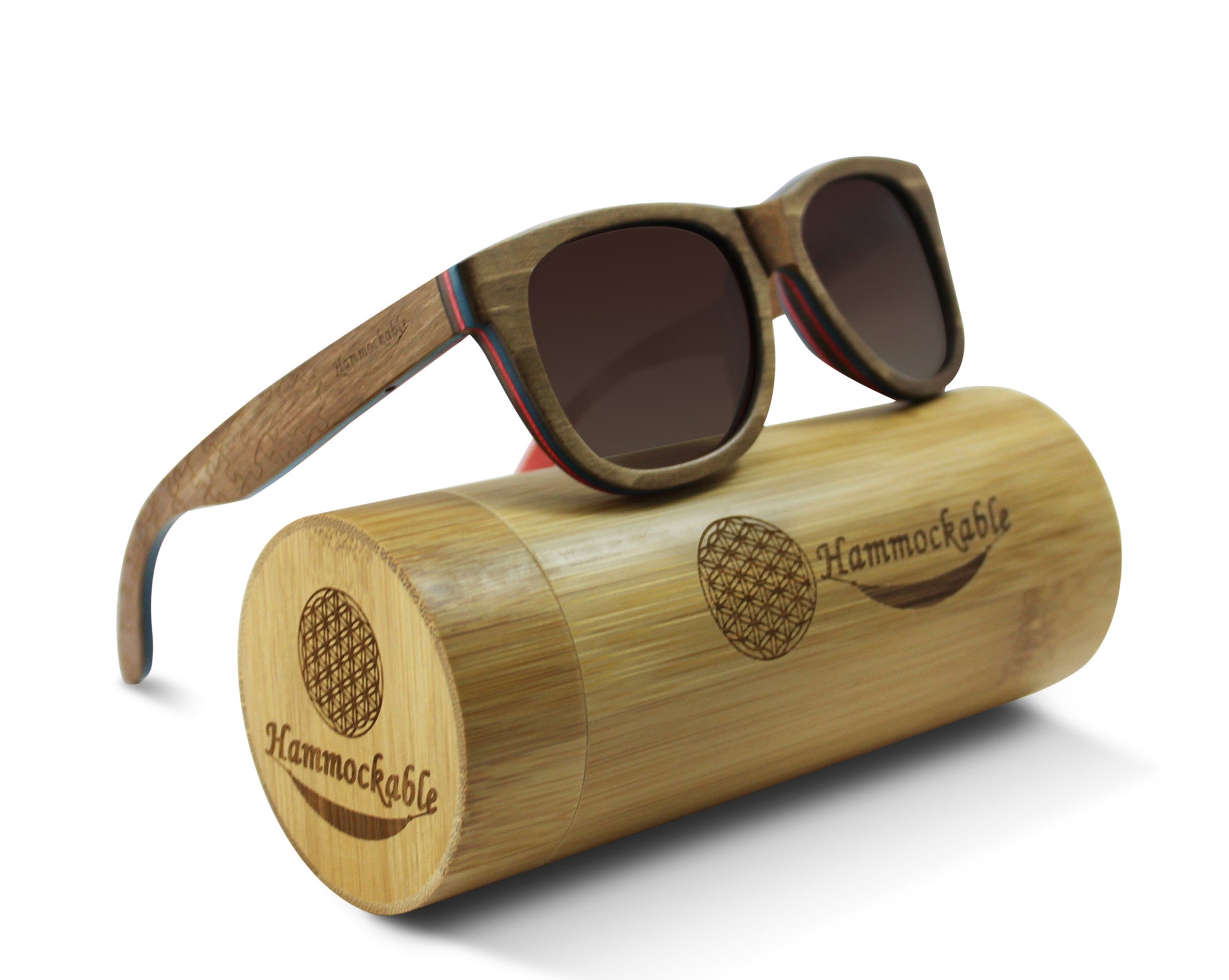 "The Enigma" Maple Wood Sunglasses (Brown)